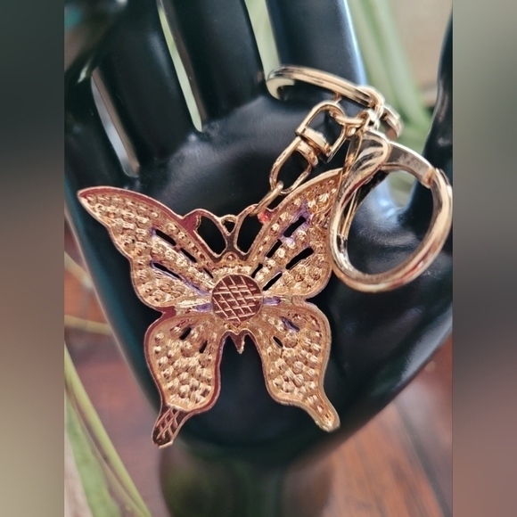 Bag Charm of butterfly - Picture 2 of 3